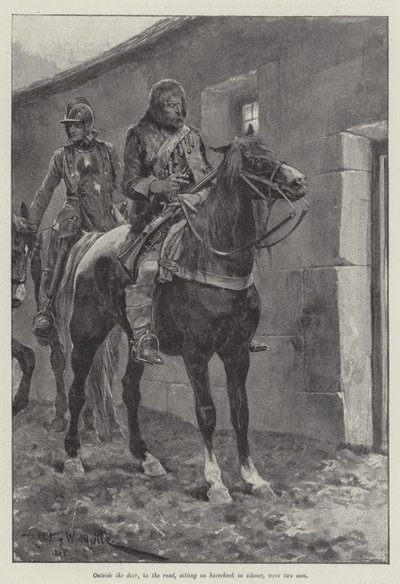 Onder de Rode Mantel, door Stanley J. Weyman door Richard Caton Woodville junior